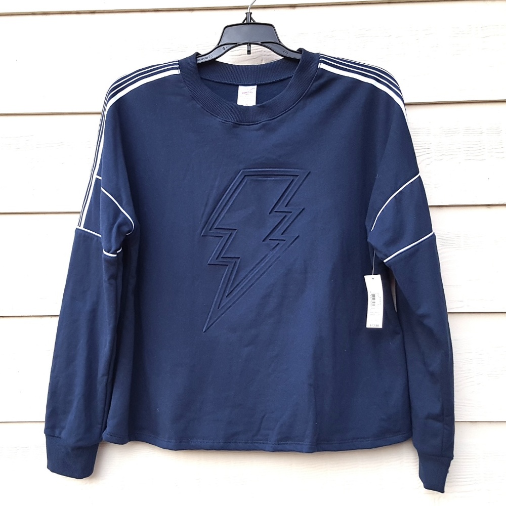 No Boundaries Women's Juniors' Graphic Crewneck Sweatshirt Size XXXL NWT